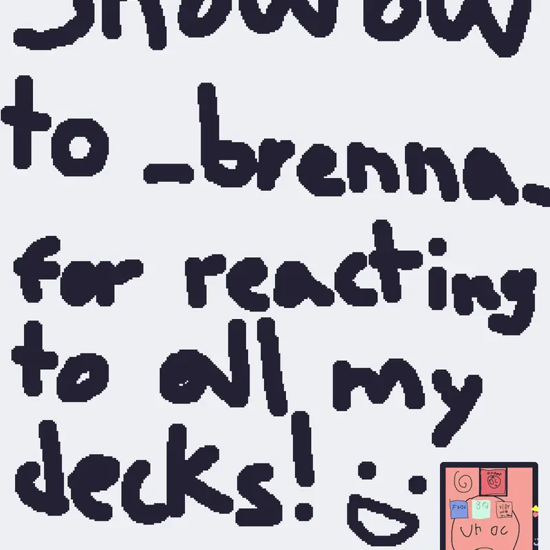 Thank you, _brenna_! :D by @TH3_P0T4T0_P1L3R