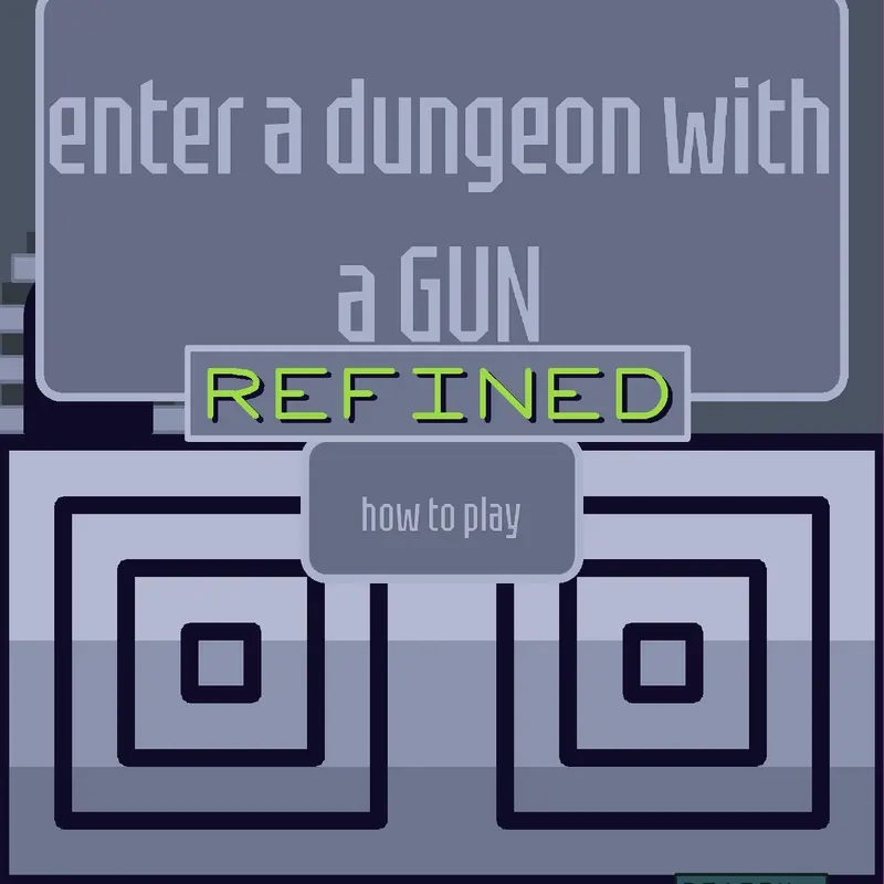 Enter a dungeon with a gun by @creatordoesjobs