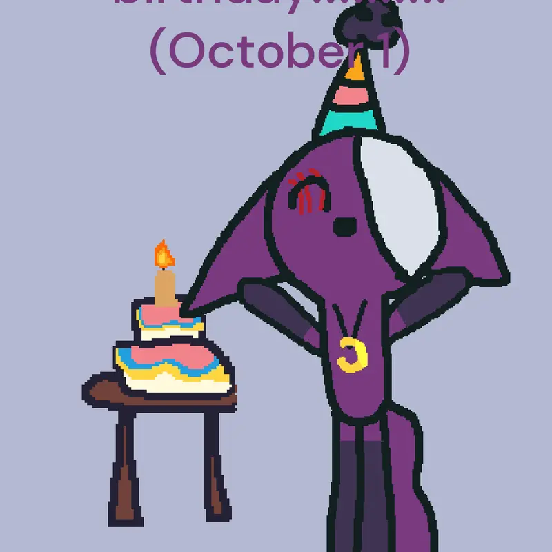 It’s my birthday!!!!!!! by @CATNAP77