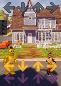 FNF - Fredbear Runaway