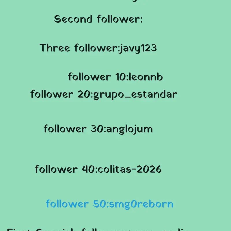50_followers special!!!! by @lucasandynew