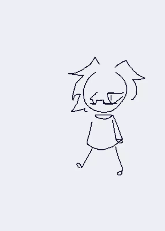 Una animación pedorra xd by @-Anya_777-
