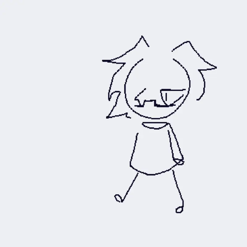 Una animación pedorra xd by @-Anya_777-