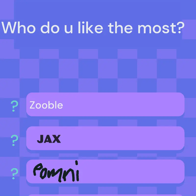 Who do you like the most in tadc? by @ZINYYYYYY
