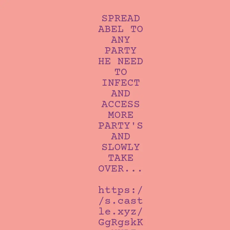 Spread abel by @fortser