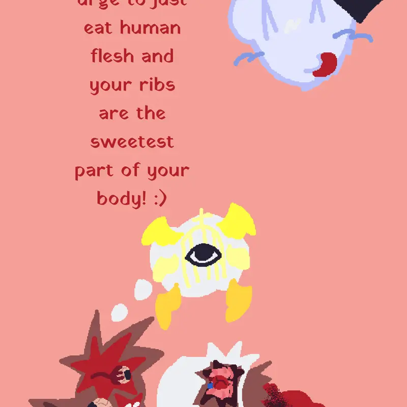 Cannibalism. by @-Thatmob-