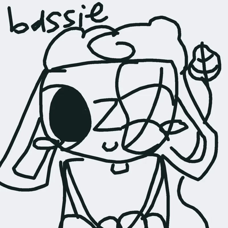 bassie #dandysworld #bassie #art by @Conn1eGhost74
