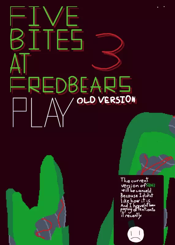 Five Bites at Fredbear's 3 old version by @EvanRayPack