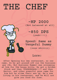 The Chef's mad