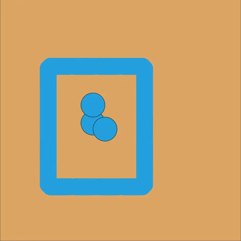Blue blob by @Lukaszonderc
