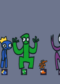 Rainbow friends RP (give ideas in comments)