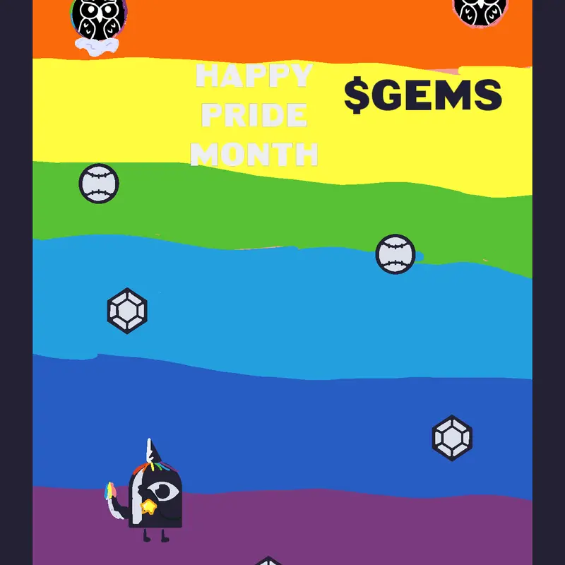 Happy pride month! by @Pride_Month_Bassie