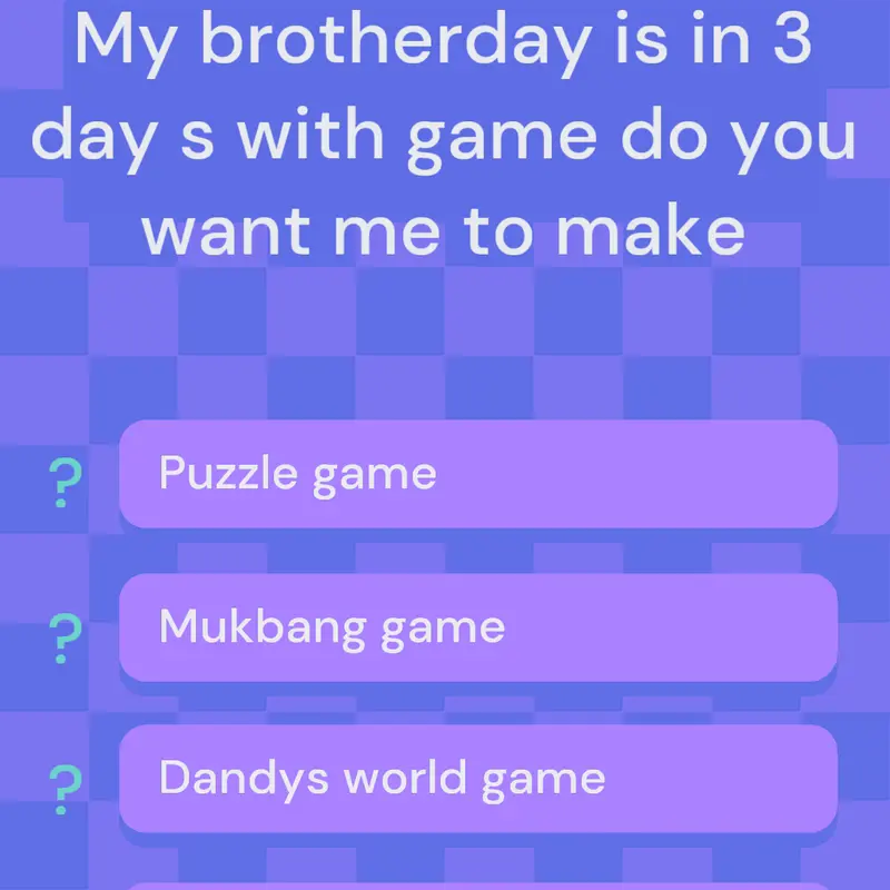 Game by @AnnabellaGowdy