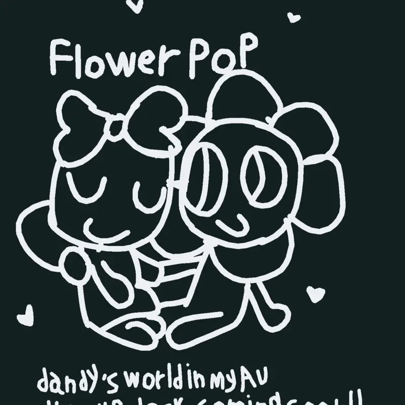 Dandy's world in my au dress up coming s by @strawberry_kittycat