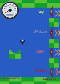 Auto golf with level