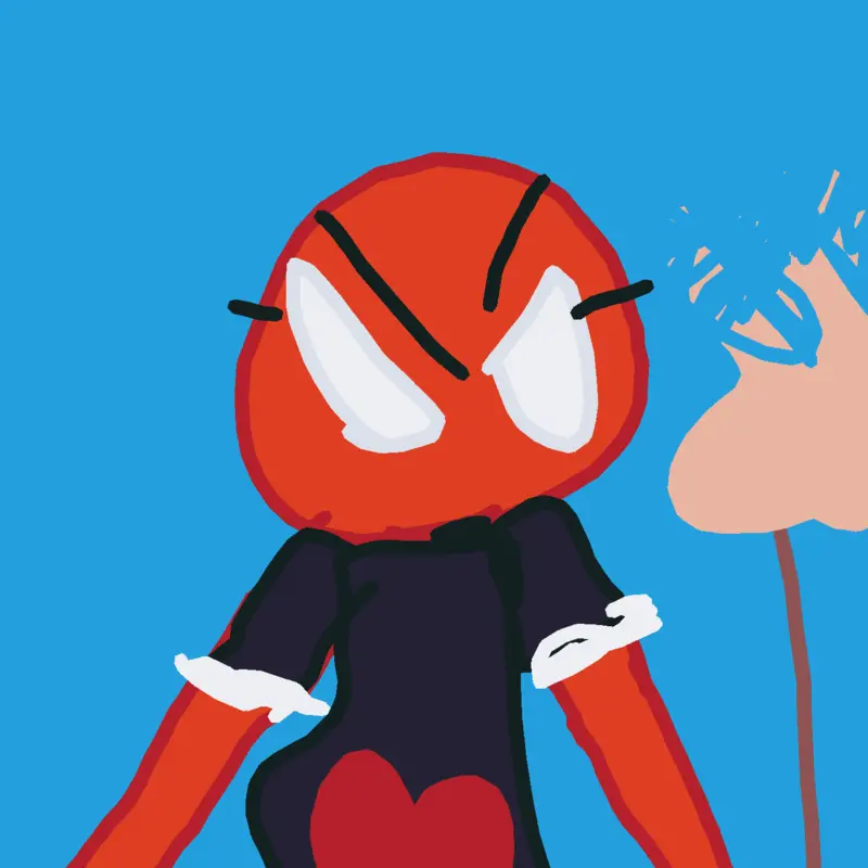 Red boy and blue boy by @ja4