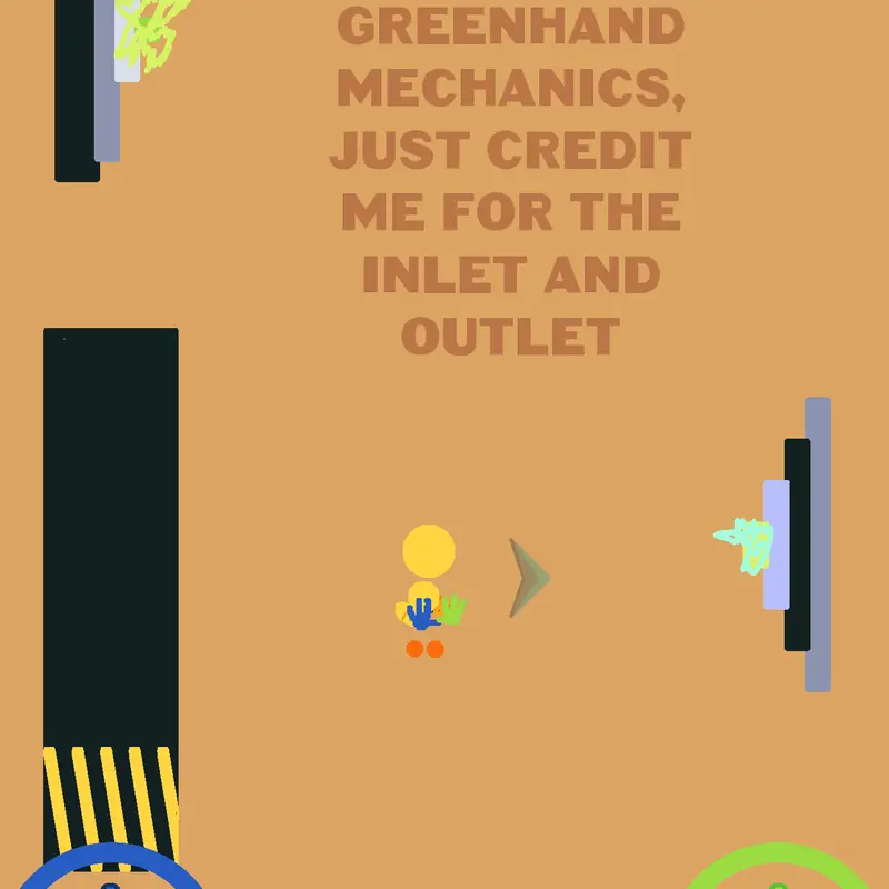F2U Green Hand Outlet and Inlet by @GivaniumRex