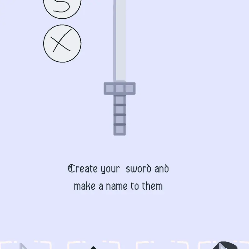 Make you own sword by @Caramelogames