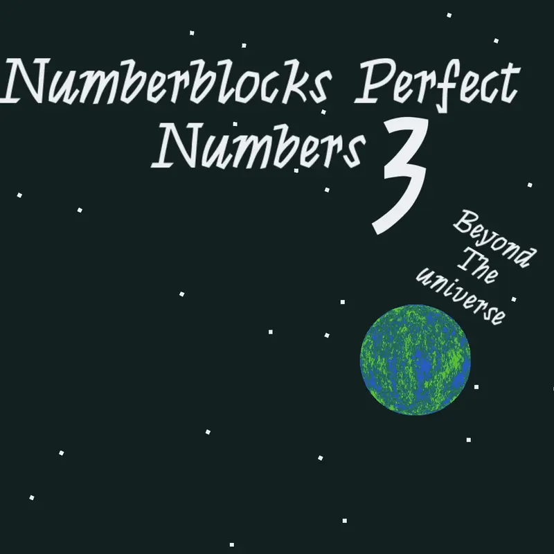 Numberblocks Perfect Numbers 3! by @Xroozeii