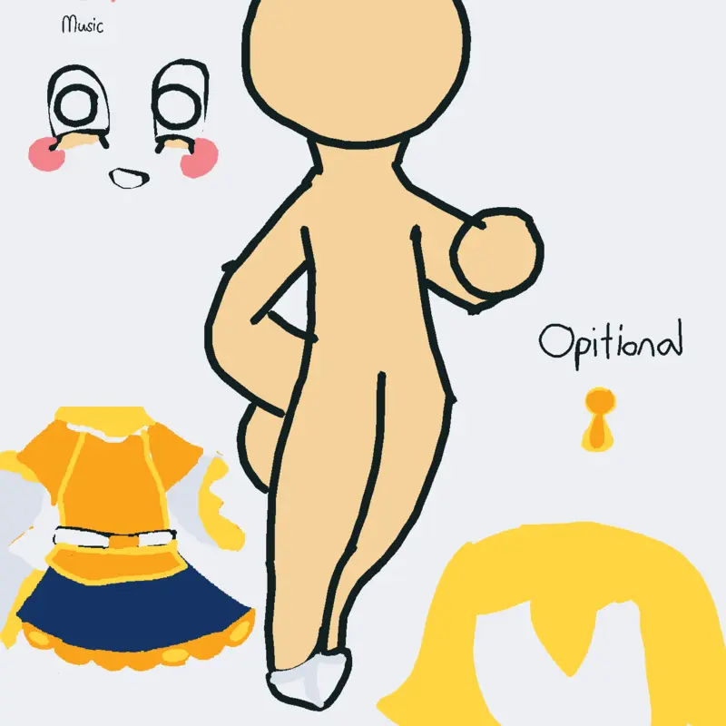 Dress up eggpie! ( Oc) by @Pokidot