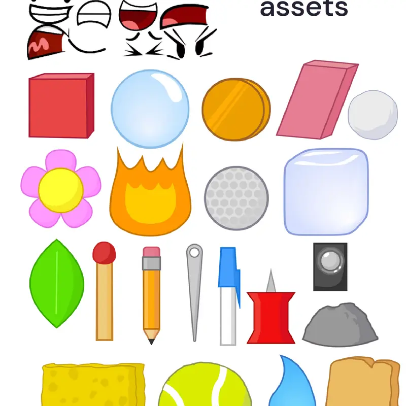 BFDI cli assets by @Butteridontknow