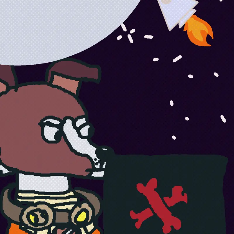 Commissar Laika URA!!! by @Astronomylover2011