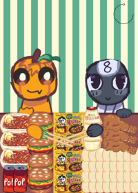 Mukbang gourdy and Toodles