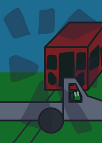 You Truck Crash by a train
