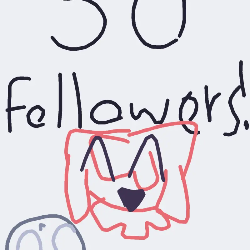 THANK YOU FOR 50 FOLLOWERS!! ♡ by @-MintyTeah-