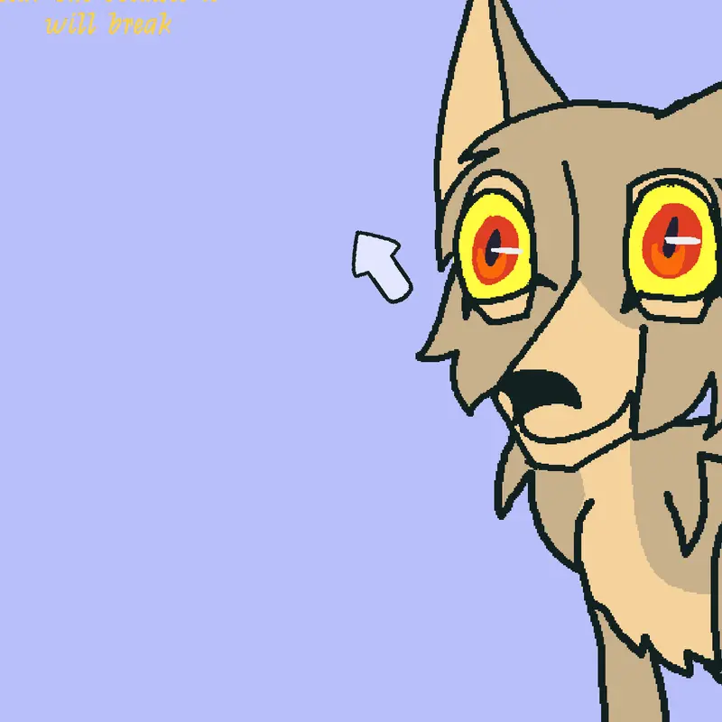 Interactive wolf game by @bigtiger_back