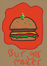 Burger maker game