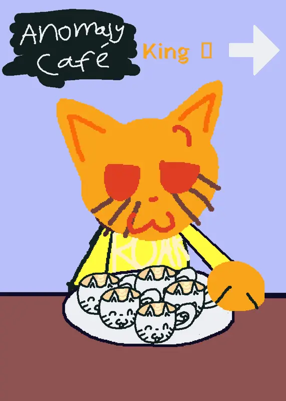 Anomaly cafe mukbang game by @Waxwells_Rerants