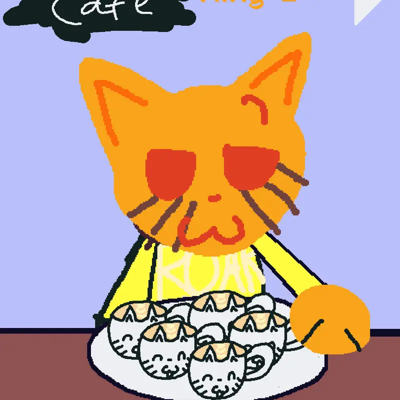 Anomaly cafe mukbang game by @Waxwells_Rerants