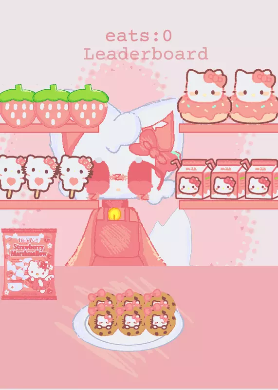 Hello kitty mukbang by @-_-hello_kitty_lover-_-
