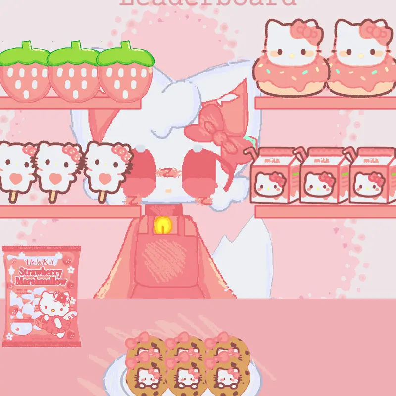 Hello kitty mukbang by @-_-hello_kitty-_-