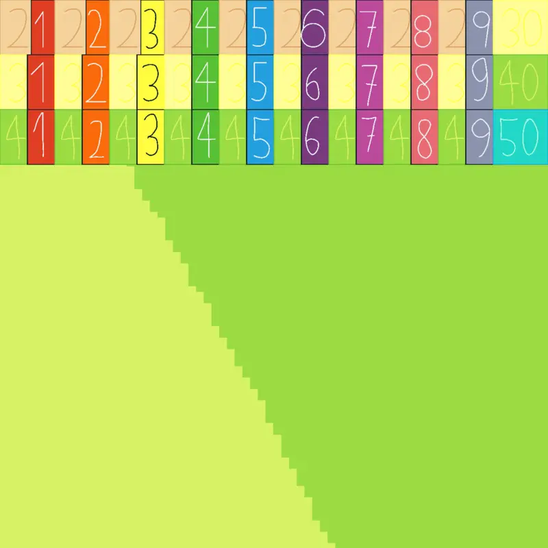 1-50 deck by @JaxsonGreenPlaysGames
