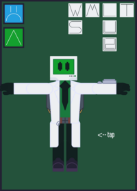 Pc man ragdoll (based of titan pc man...