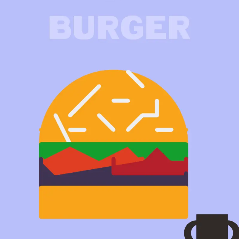 Eat a burger by @knighter