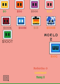 Cube drop game
