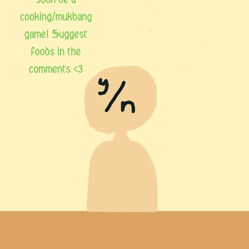 Soon to be cooking/mukbang game! by @Ayvannah