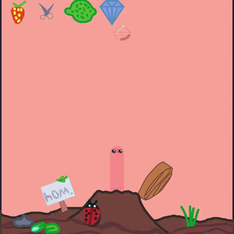 Feed the worm by @potato_kingdomofficial