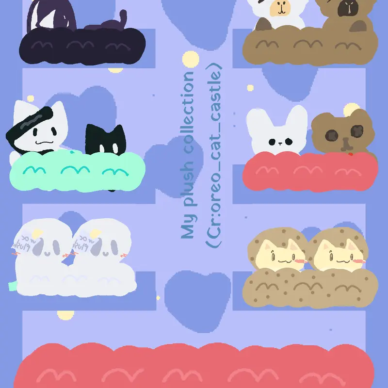 Pls support oreo_cat_castle :( by @kookie_kat