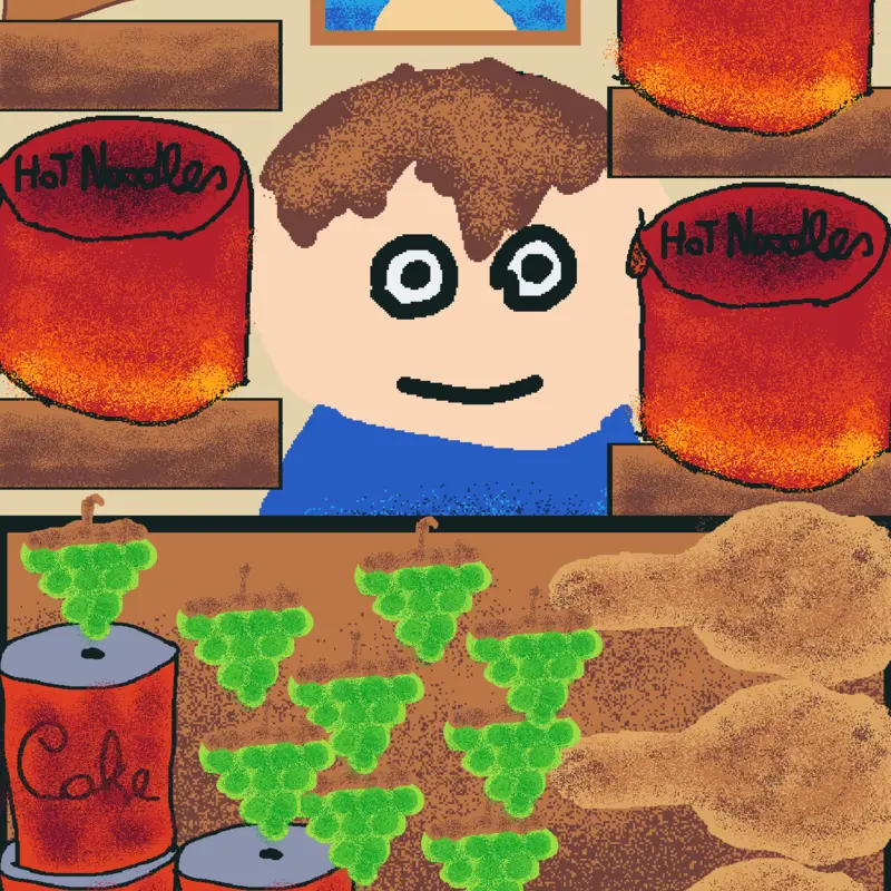 A Mukbang game by @Neets_Second