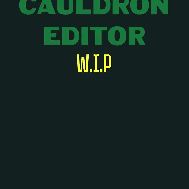 Cauldron Editor by @Qdogg