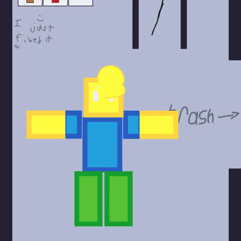 ragdoll noob, I just fixed it. by @Cupcake_nugget