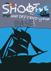 Shot the ship and defend your base!