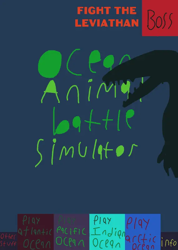 Ocean battle simulator by @sharky56