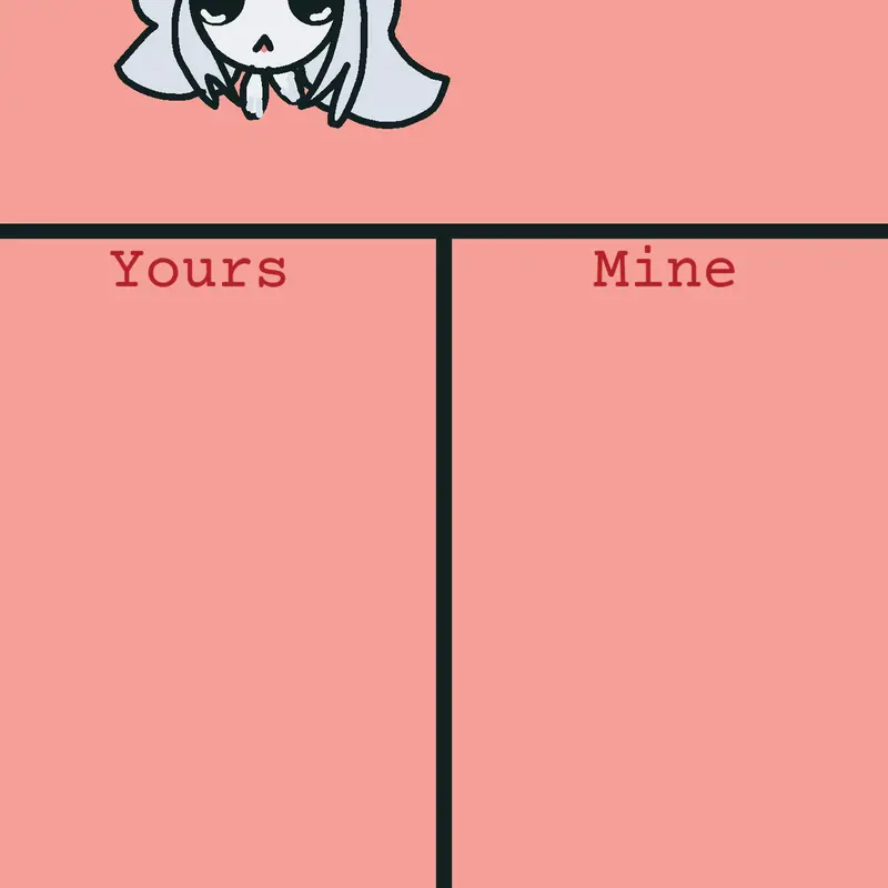 Redrawing ocs by @sigma_ratthew