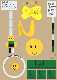 Nooblake Fidget Board >_<