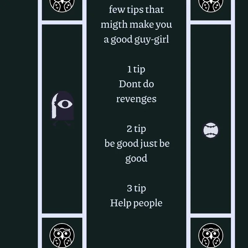 Be good (: by @Lilnugget34